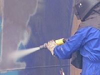 ניקוי בהתזה