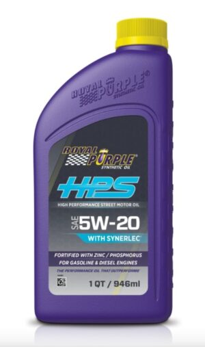 שמן Royal Purple HPS 5W20, אריזת 1 קוורט